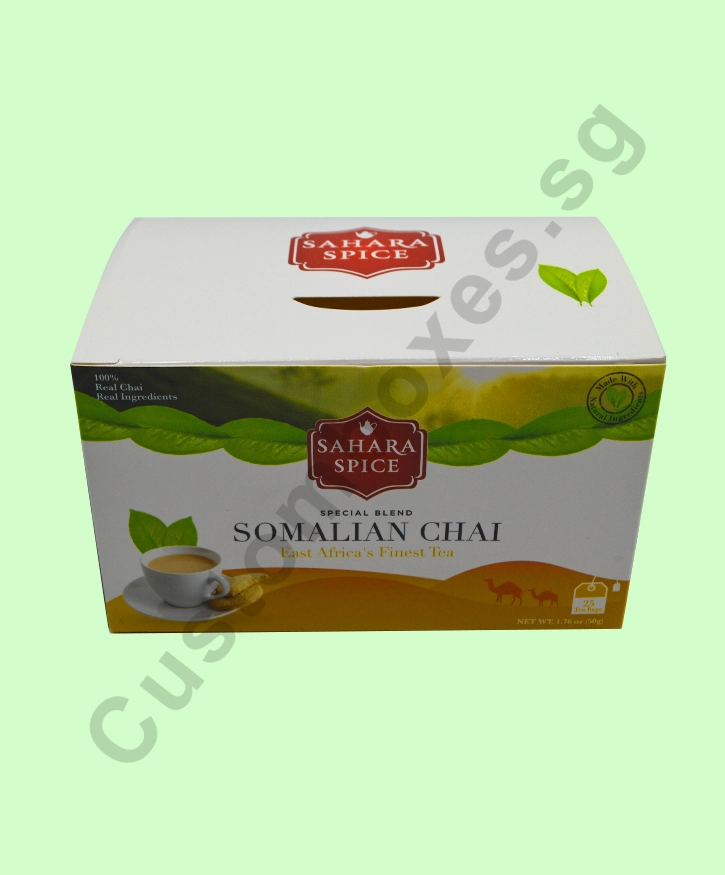 Custom Printed Tea Boxes - Custom Boxes SG