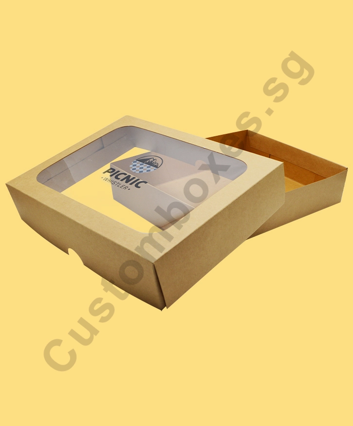 Custom Window Food Boxes Wholesale Custom Boxes SG