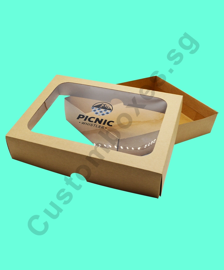Custom Window Food Boxes Wholesale Custom Boxes SG
