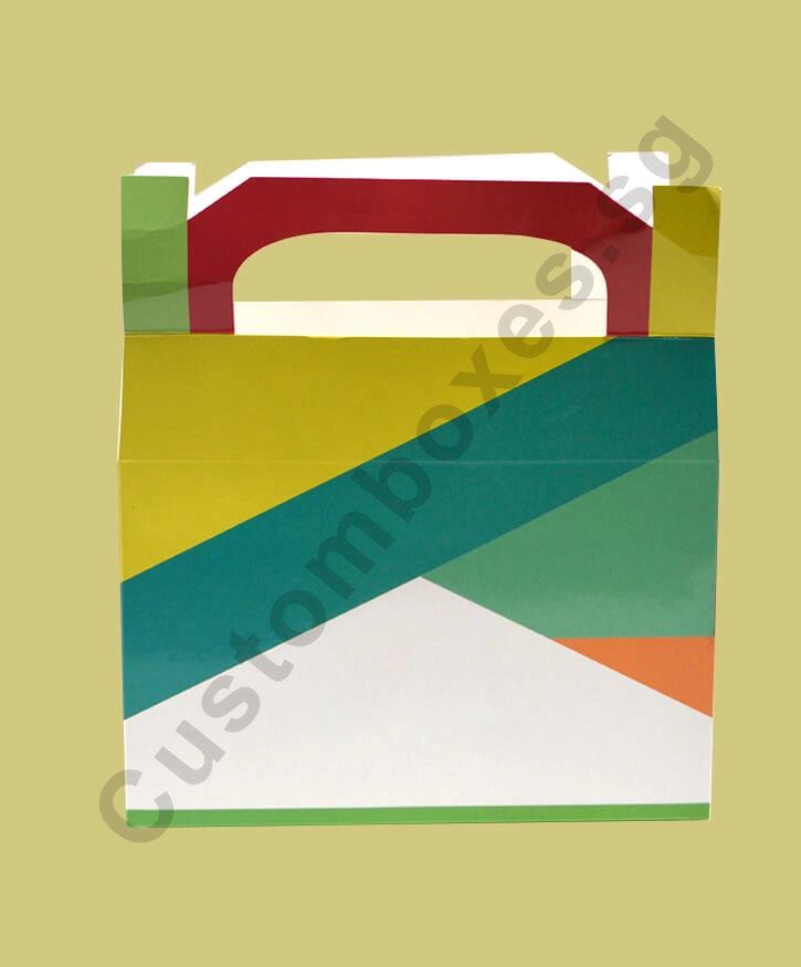 Custom Cardboard Carry Boxes in Singapore