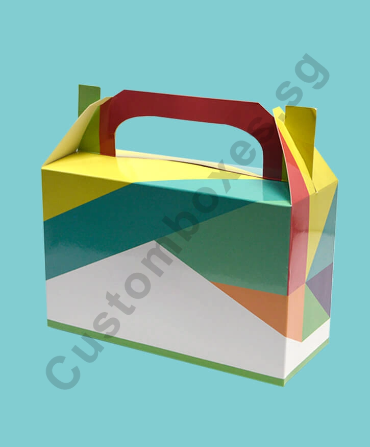 Custom Cardboard Carry Boxes in Singapore