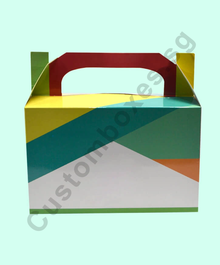 Custom Cardboard Carry Boxes in Singapore