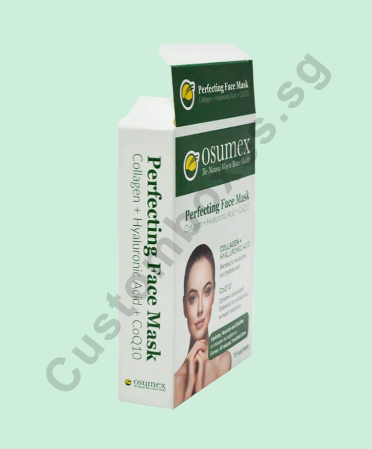 Custom Face Cleanser Paper Boxes Singapore