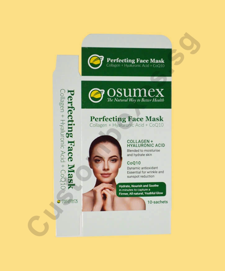 Custom Face Cleanser Paper Boxes Singapore