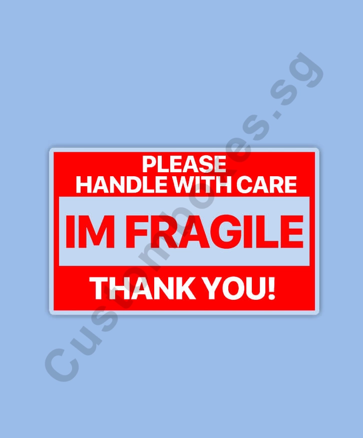 Custom Fragile Stickers & Fragile Labels in Singapore