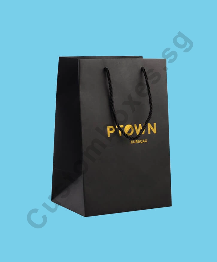 Hot Stamping Paper Bags [Custom Boxes Singapore]