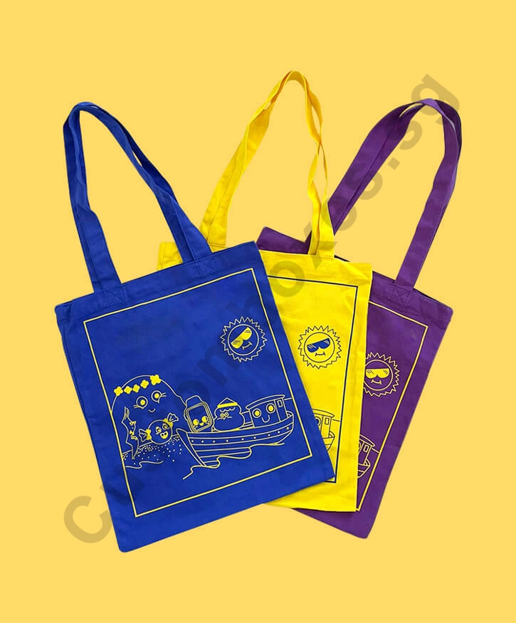 Custom Printed A4 Canvas Bags Singapore