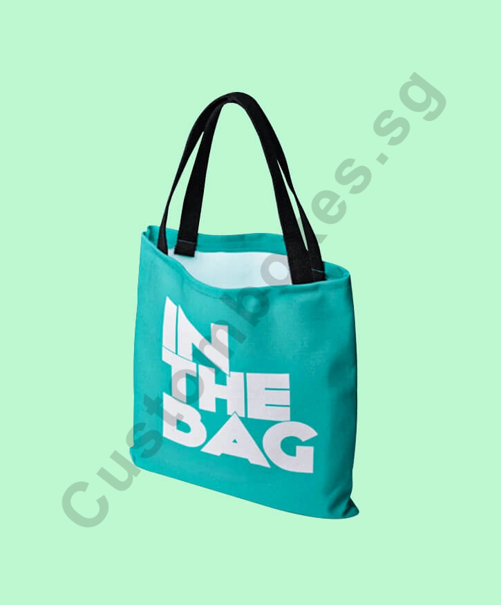 Custom Printed A4 Canvas Bags Singapore