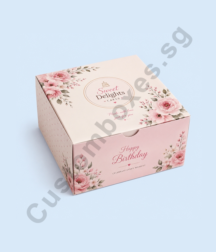 Custom Cake Boxes